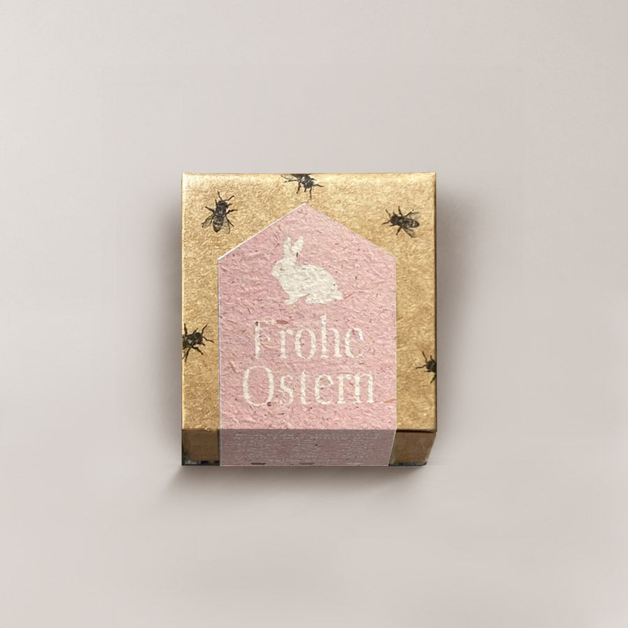 Frohe Ostern (Osterhase rosa ) / 1er Honigpraline