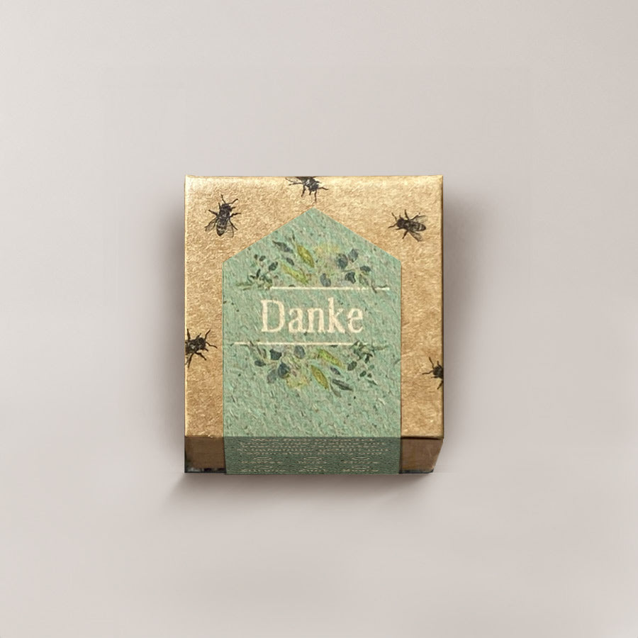 Danke (türkis) / 1er Honigpraline