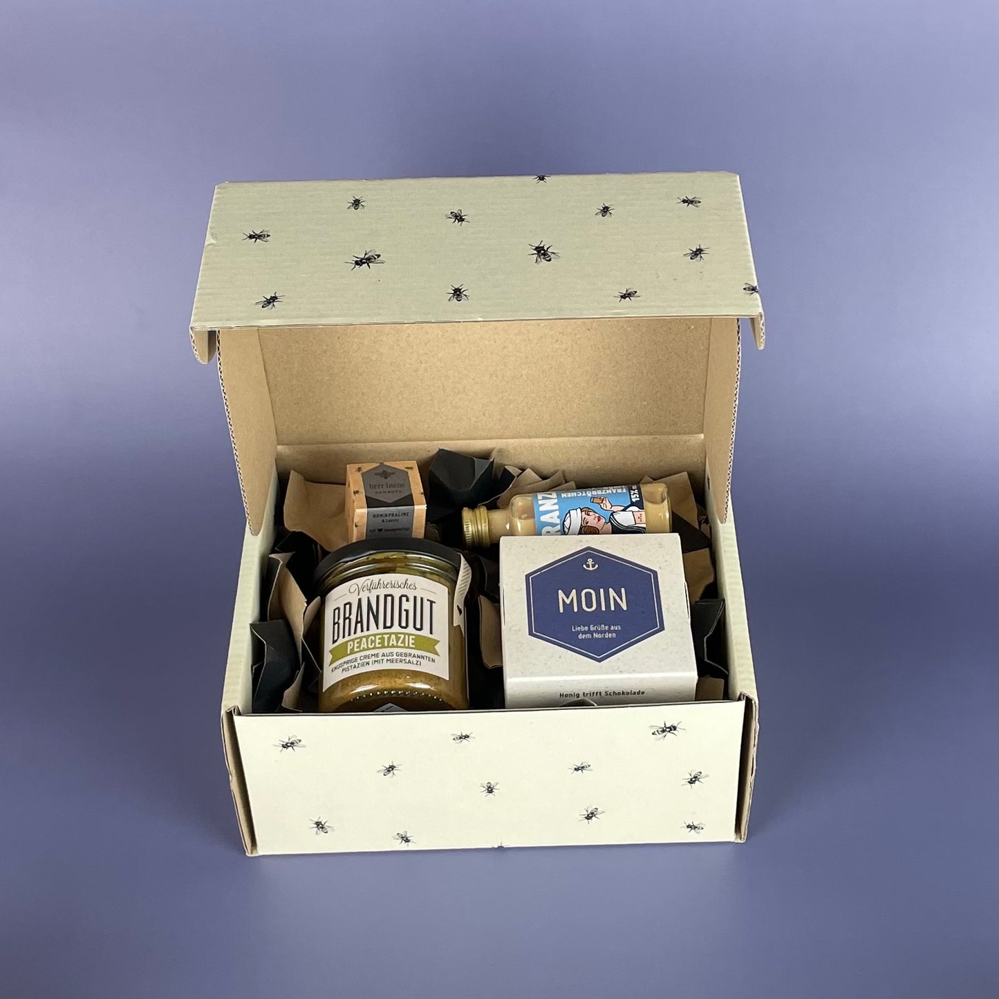 Geschenkbox mit Banderole I Hamburger Original (M)