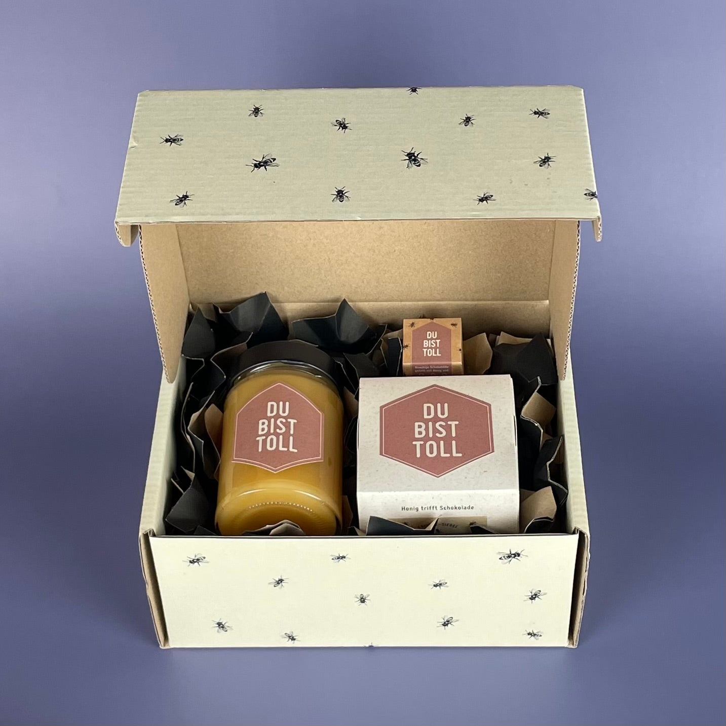 Geschenkbox mit Banderole I Du bist toll (M)