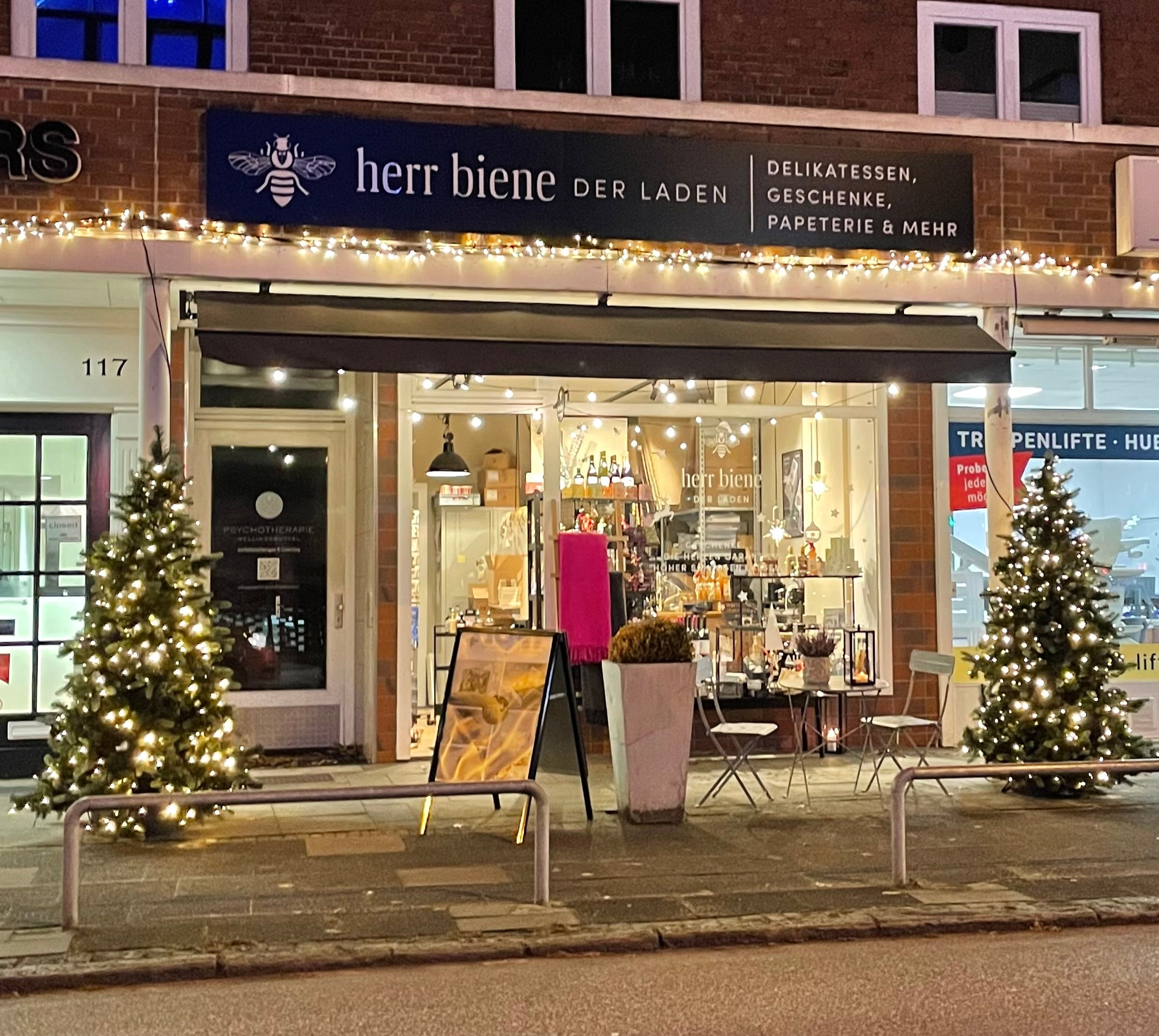 Herr Biene Laden in Hamburg Wellingsbütte