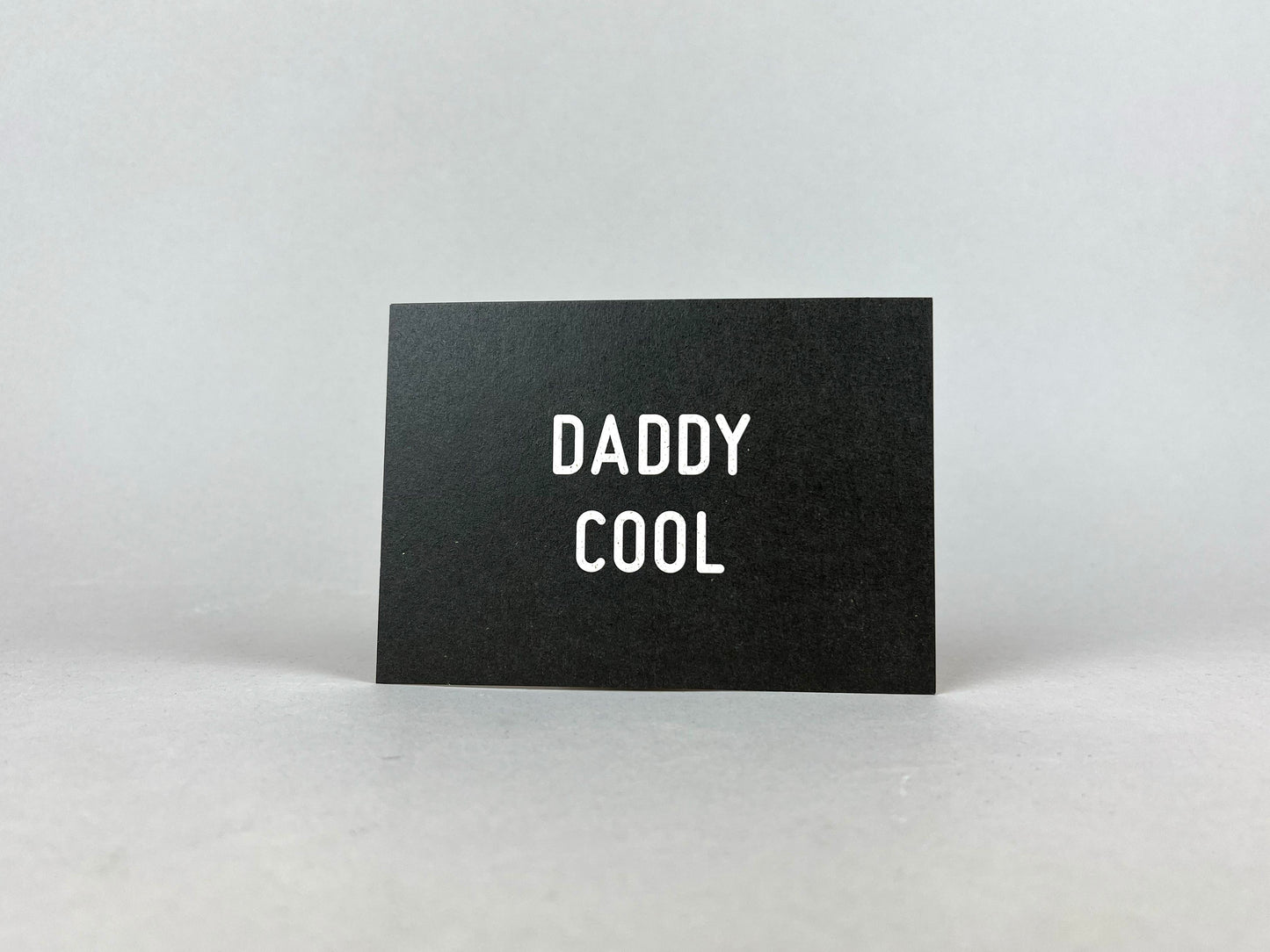 Graspapier Postkarte | Daddy cool