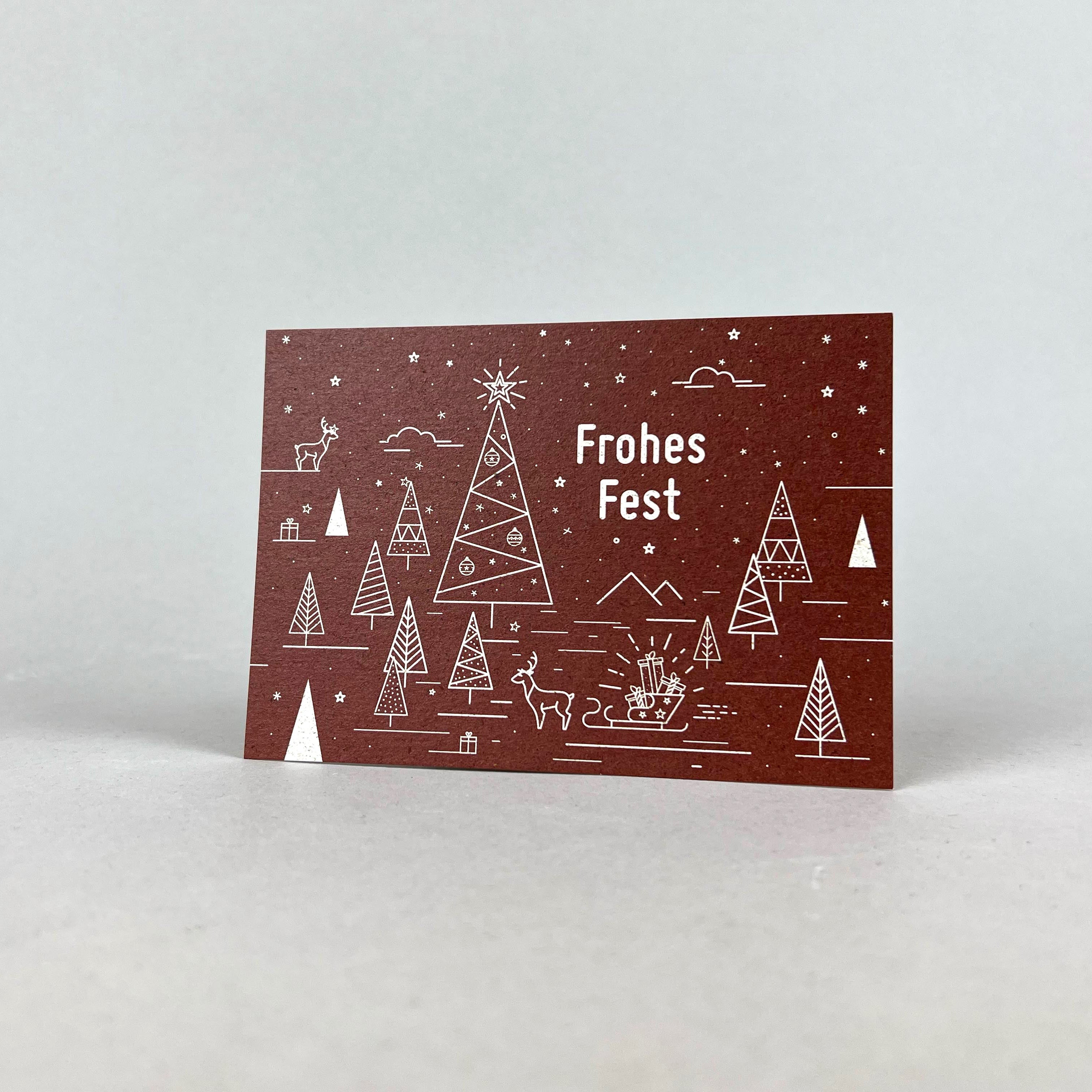 Postkarte | Frohes Fest