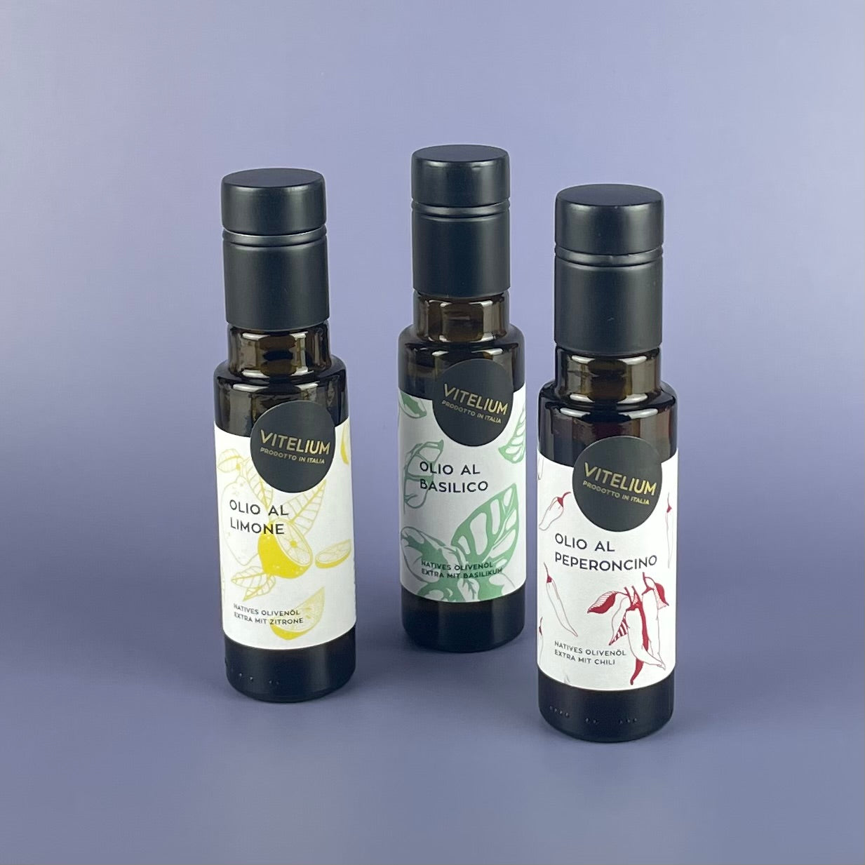 Zitronenöl I Basilikumöl I Chiliöl