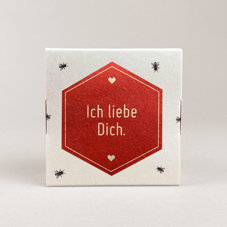 Ich liebe Dich / 4er Honigpralinen