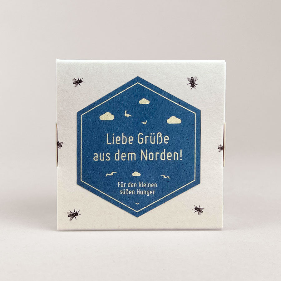 Liebe Grüße aus dem Norden / 4er Honigpralinen