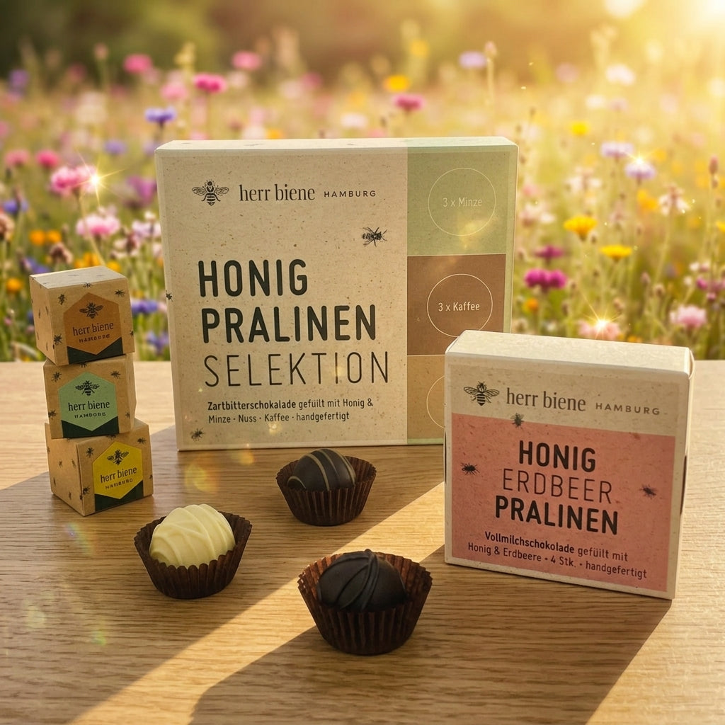 Honigpralinen – Honig trifft Schokolade