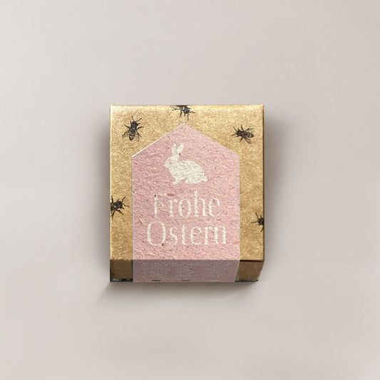 Frohe Ostern (Osterhase rosa ) / 1er Honigpraline