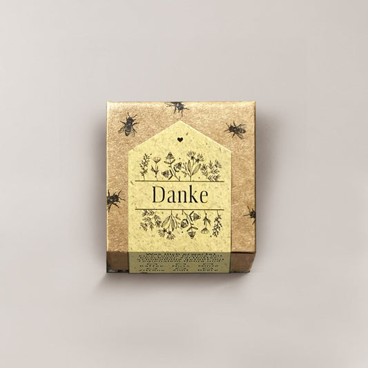 Danke (gelb) / 1er Honigpraline