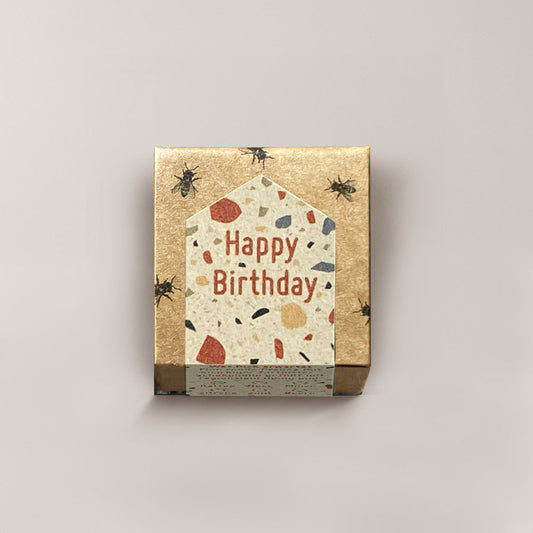 Happy Birthday (Terrazzo) / 1er Honigpraline