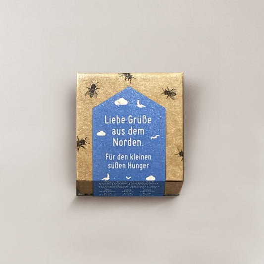 Liebe Grüße aus dem Norden / 1er Honigpraline