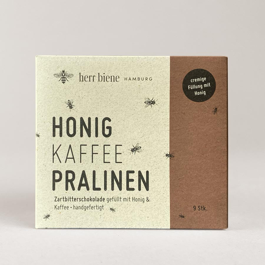 9 Honigpralinen in 8 Sorten - eine feine Auswahl zum Geniessen und Teilen