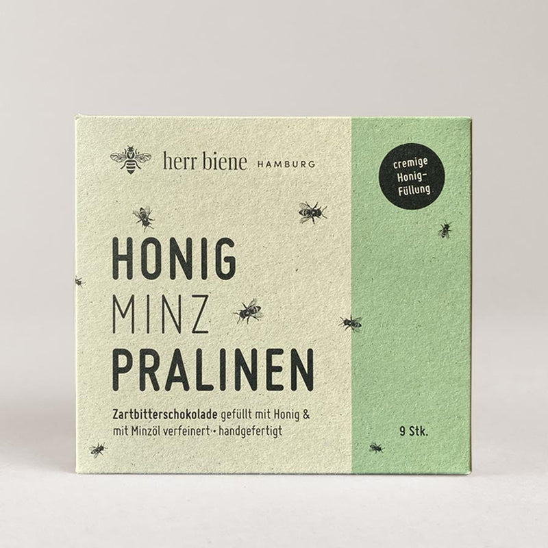 9 Honigpralinen in 8 Sorten - eine feine Auswahl zum Geniessen und Teilen