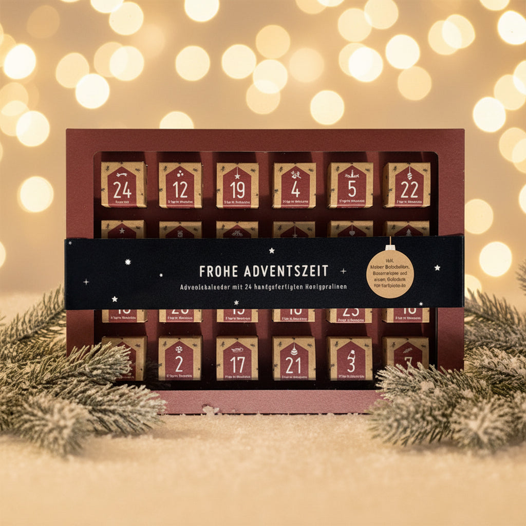 Honigpralinen Adventskalender Pralinen 