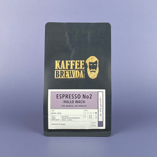 Espresso No 2 - Hallo Wach von Kaffee Brewda