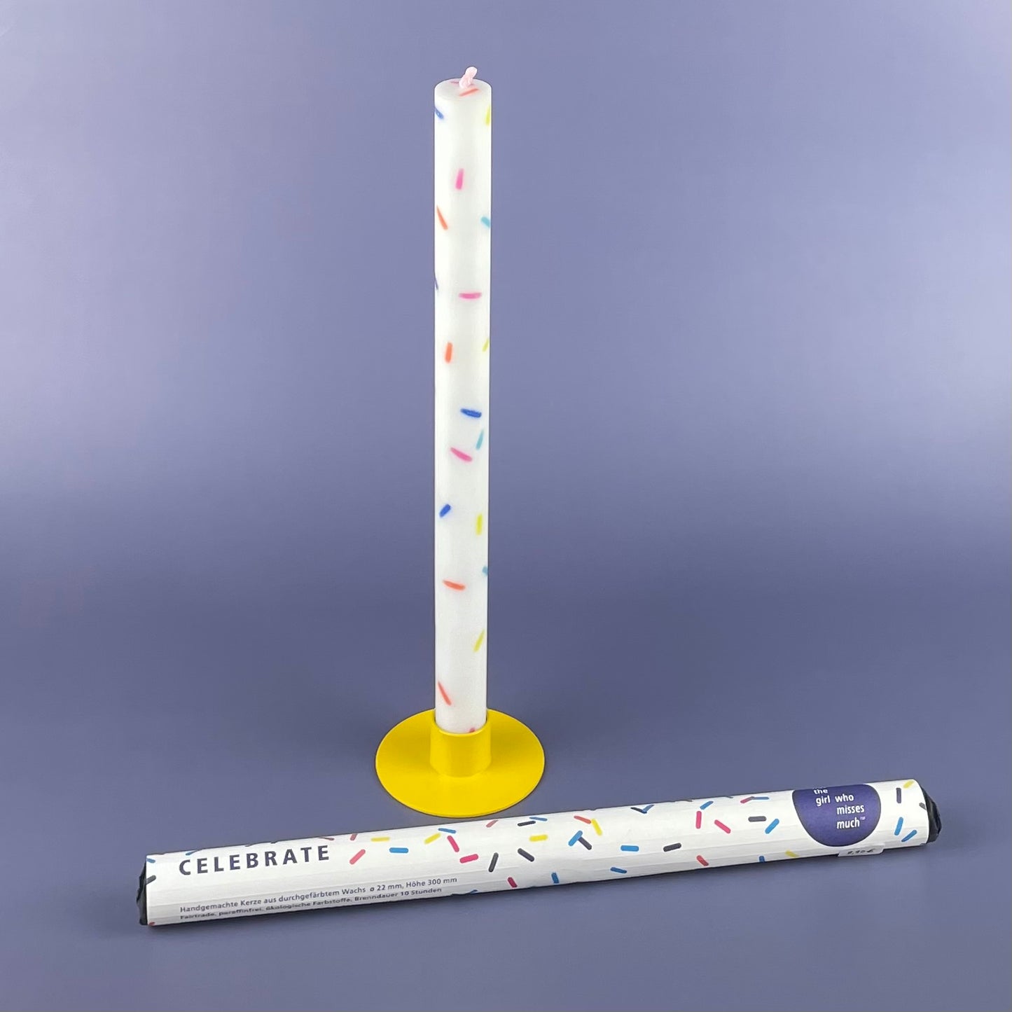 Celebrate Kerze von Not the Girl