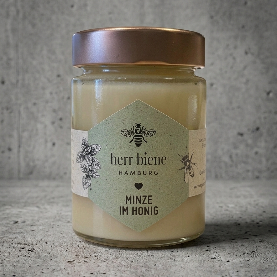 Minze im Honig 250g