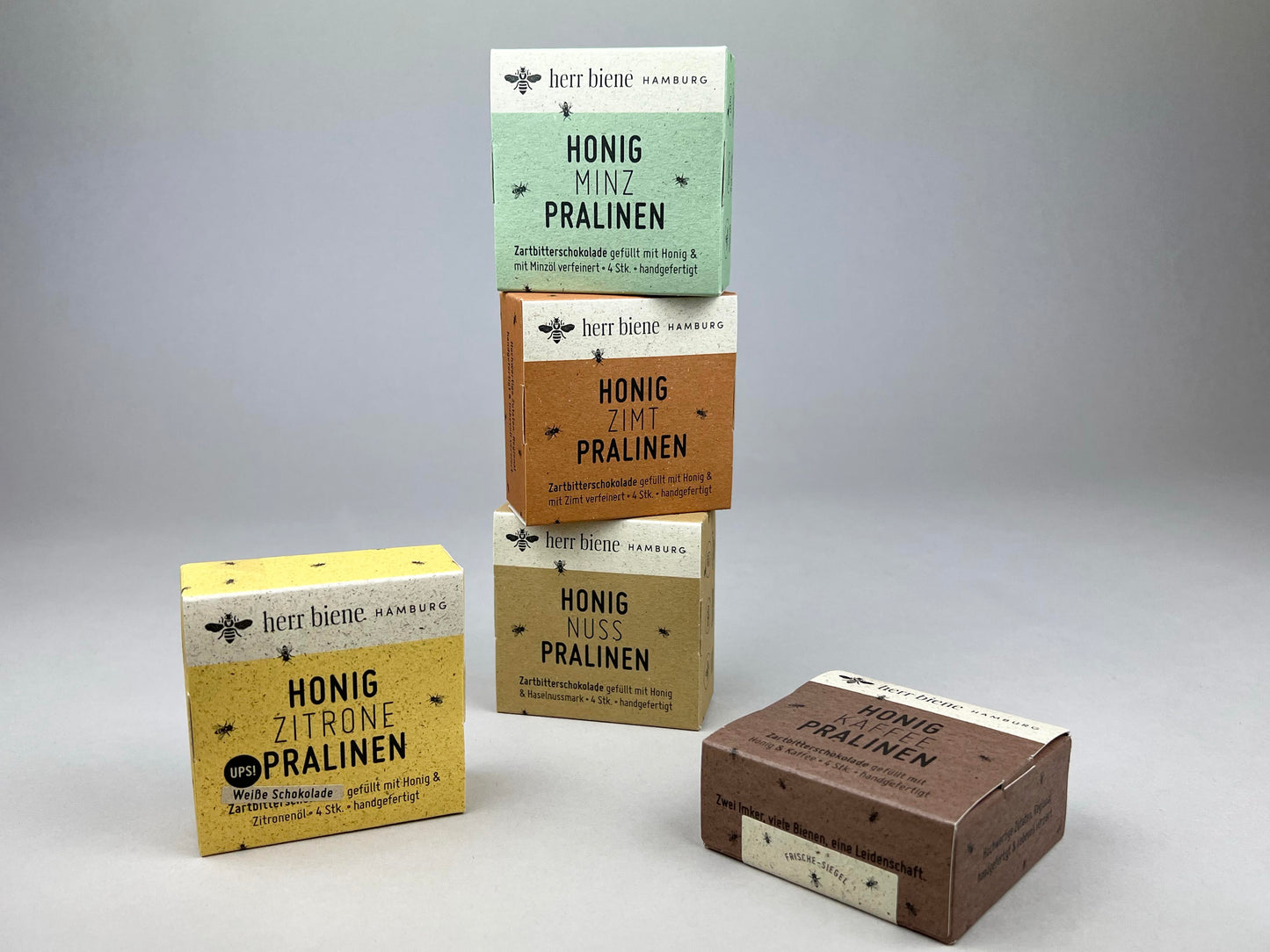 4er Honigpralinen in 8 Sorten