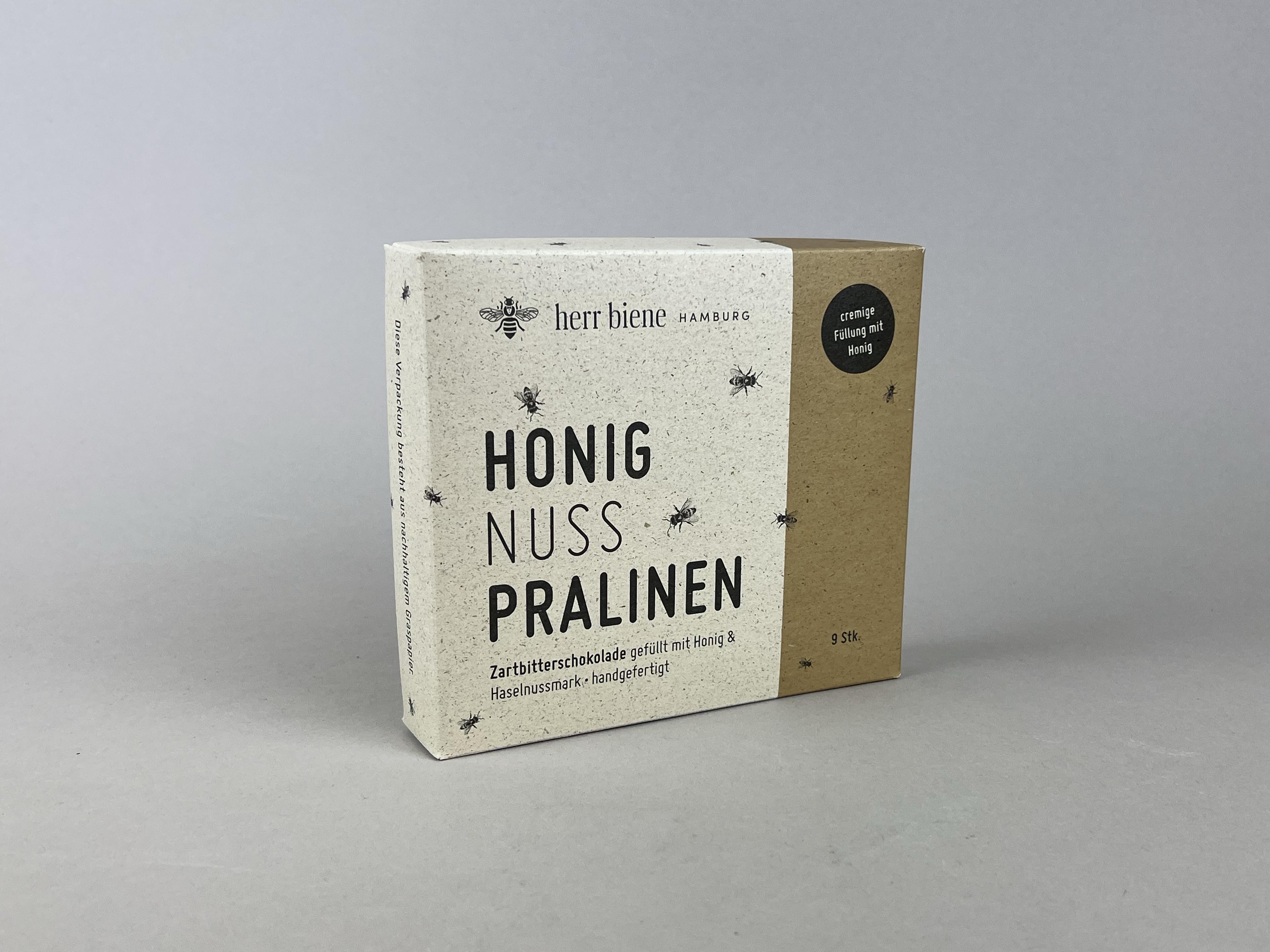 9 Honigpralinen in 8 Sorten - eine feine Auswahl zum Geniessen und Teilen