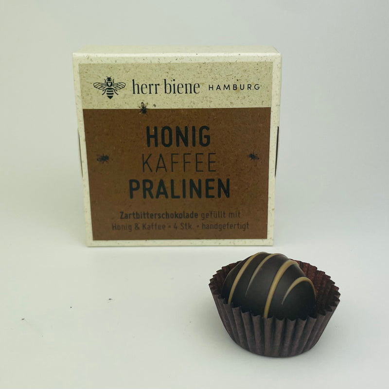 Honigpralinen in der Sorte Kaffee 4 Stück