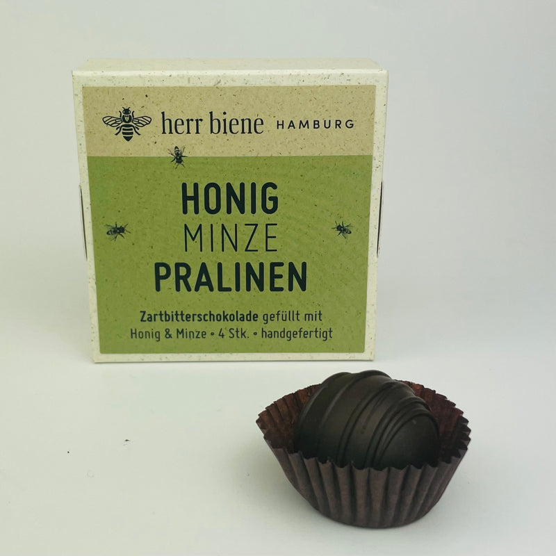 Honigpralinen in der Sorte Minze 4 Stück