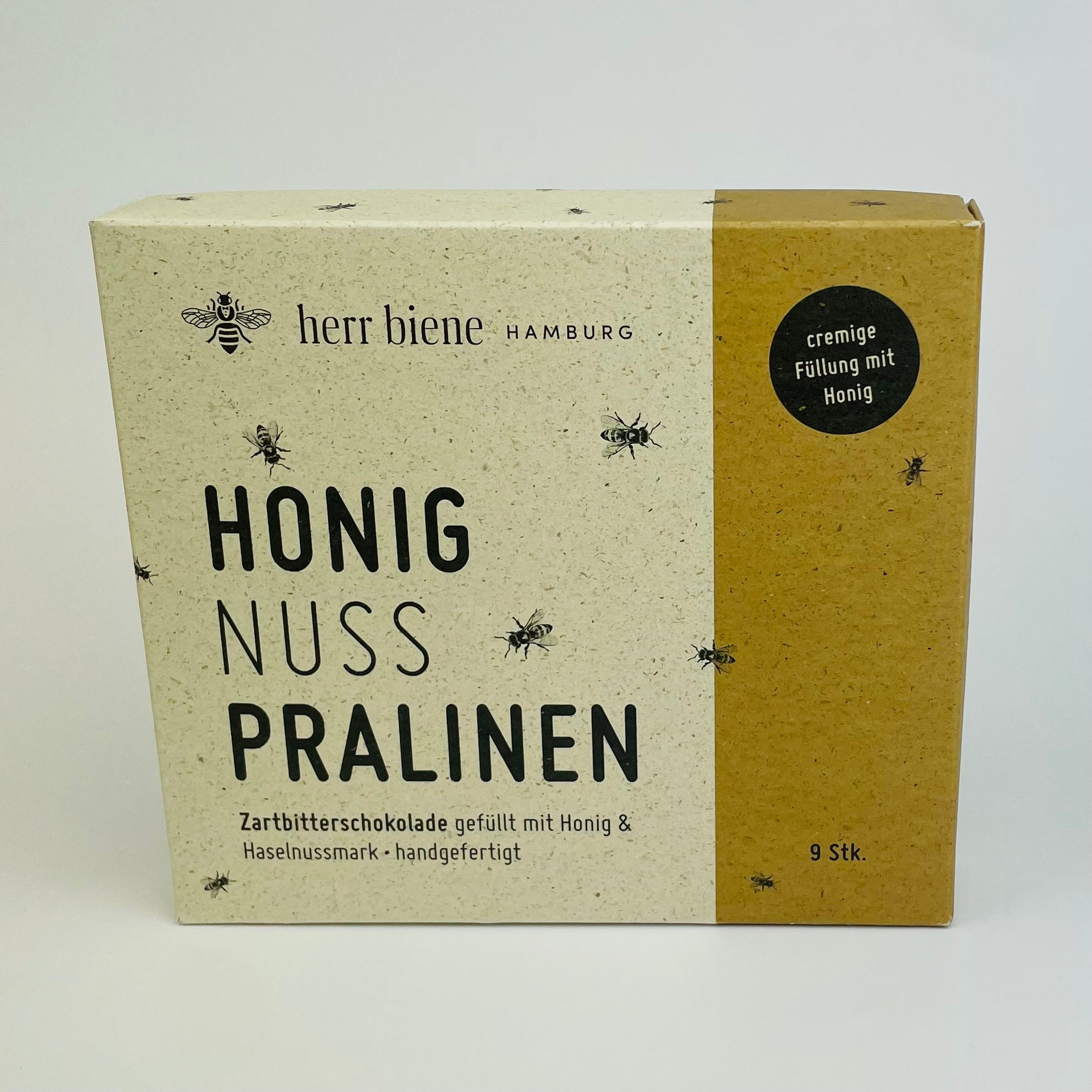 Honigpralinen in der Sorte Nuss 9 Stück