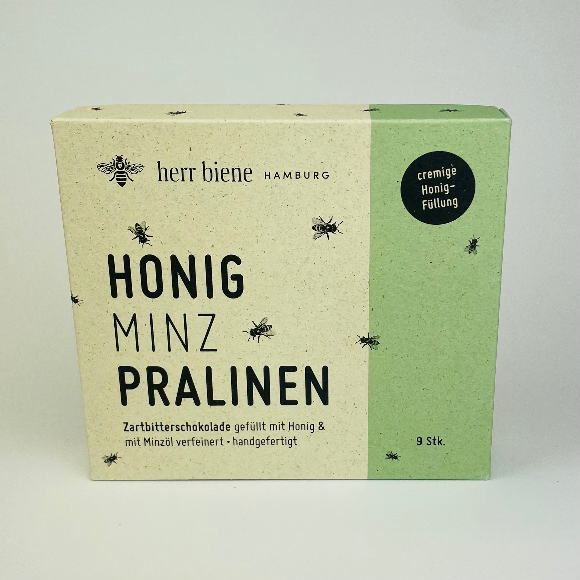 Honigpralinen in der Sorte Minze 9 Stück