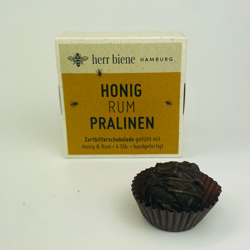 Honigpralinen in der Sorte Rum 4 Stück
