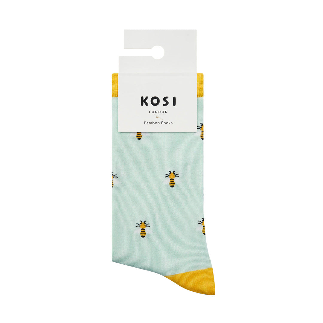 Bienen Socken aus Bambus von Kosi London 