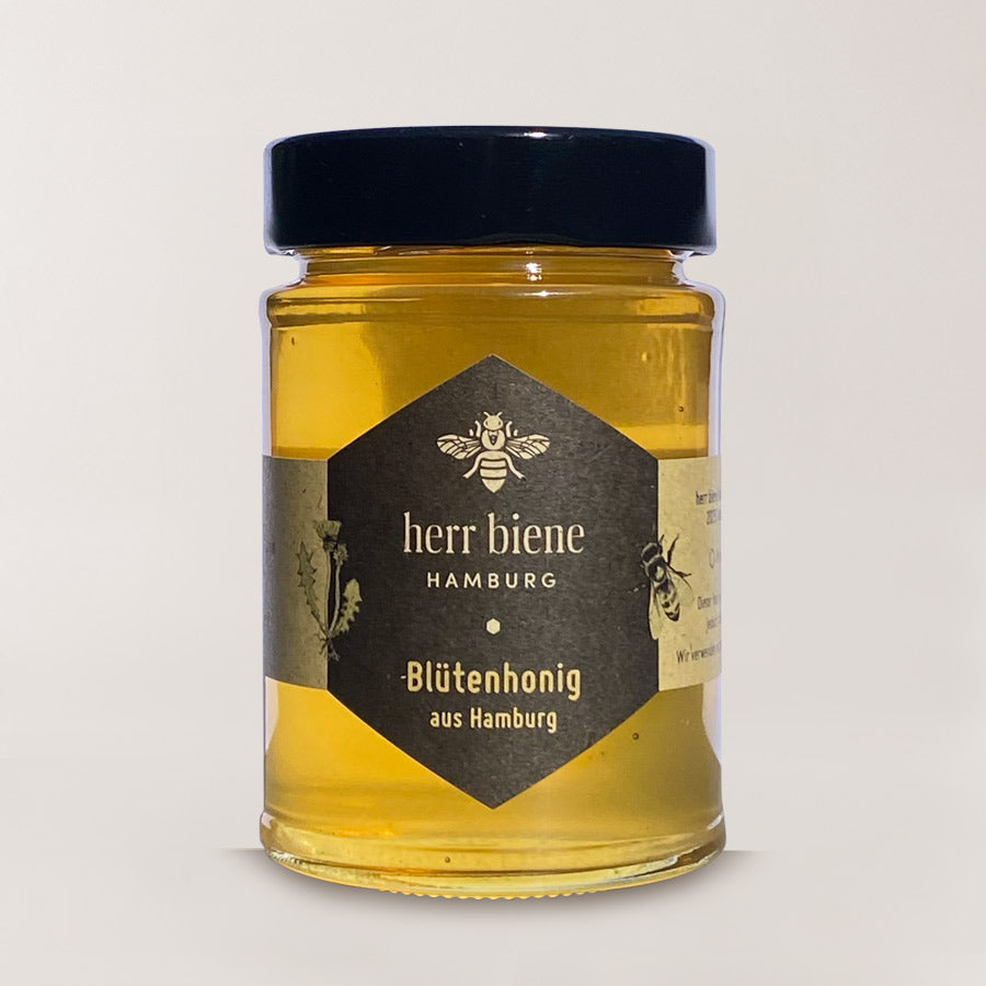 Blütenhonig aus Hamburg, flüssig 150g oder 250g