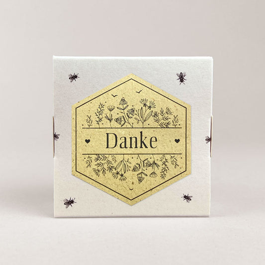Danke (gelb) / 4er Honigpralinen