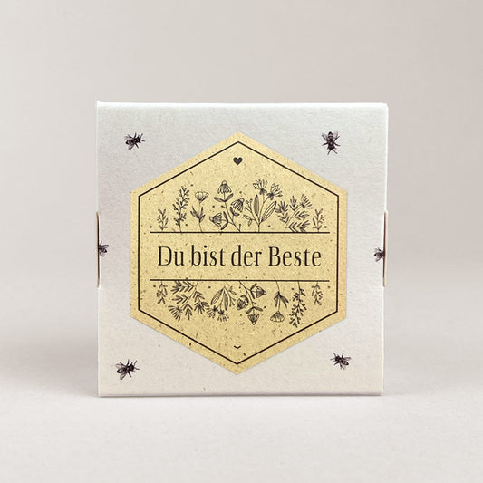Du bist der Beste / 4er Honigpralinen