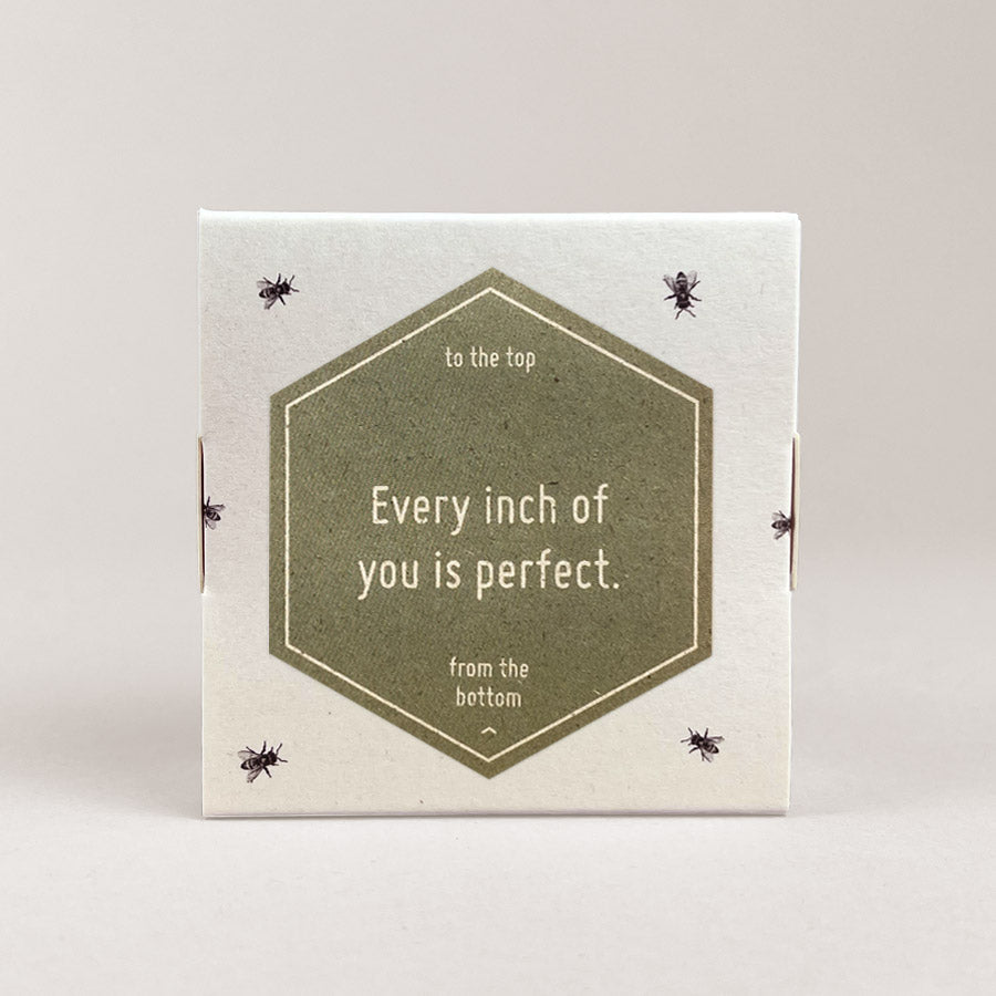 Every inch of you is perfect / 4er Honigpralinen