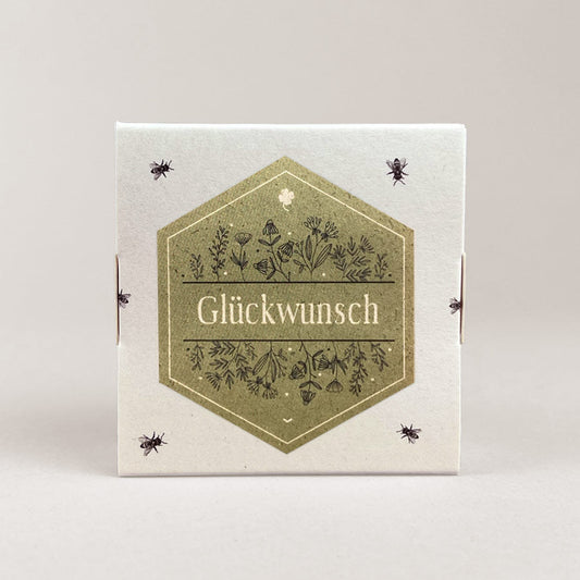 Glückwunsch / 4er Honigpralinen