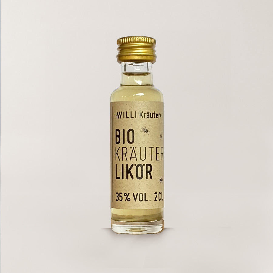 Willi Bio Kräuterlikör 20 ml (1VE / 12 Stk.) DE-ÖKO-006